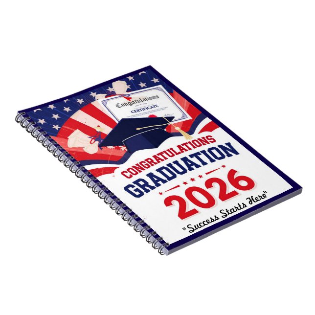 Caderno Espiral "Celebrate The Win" (Lado Direito)