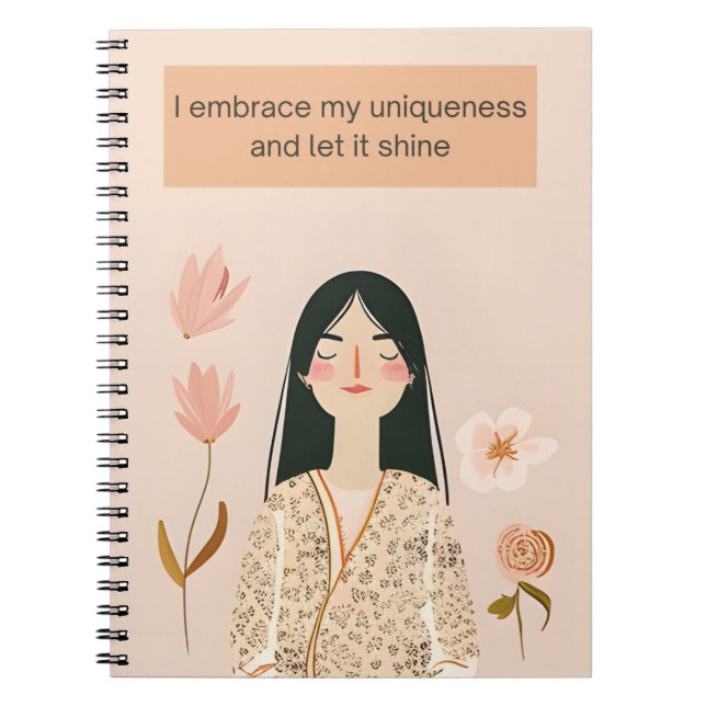 Caderno Espiral Celebre a sua singularidade (Frente)