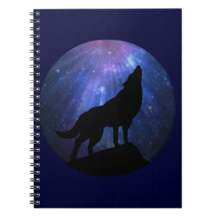 Caderno Espiral Celestial Wolf