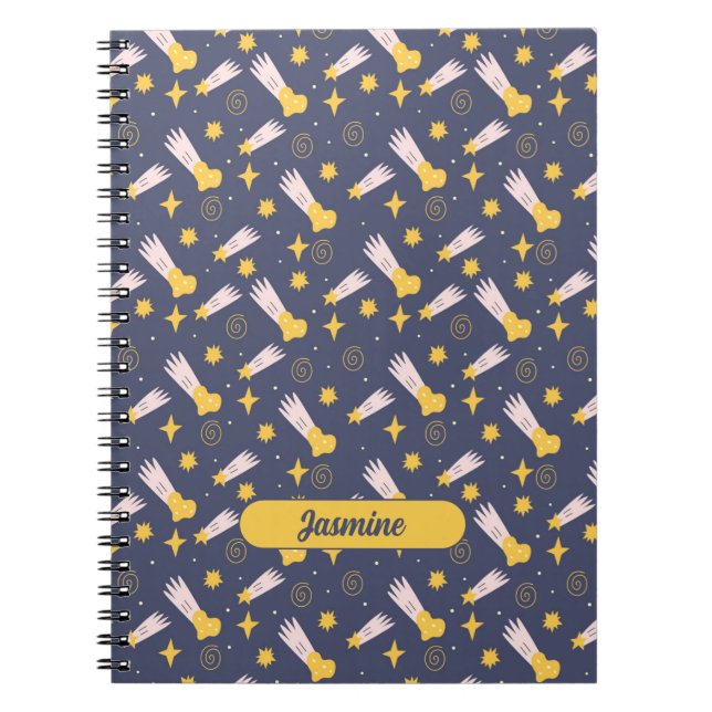 Caderno Espiral Celestial Wonders Personalizado Notebook Espiral (Frente)