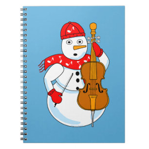 Caderno Espiral Cello Snowman