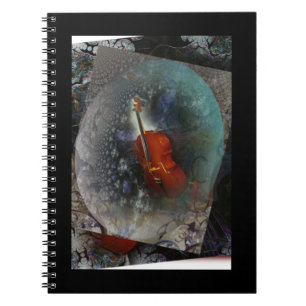Caderno Espiral Célula de Música do Notebook Fotográfico Espiral
