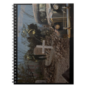 Caderno Espiral Cemitério Assombrado em Tombstone