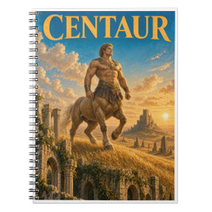 Caderno Espiral Centauro, Monstro de Fantasia Gótica
