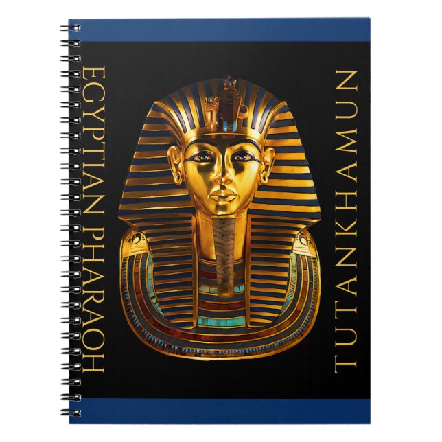 Caderno Espiral Centenário de Descoberta TUTANKHAMUN (Frente)