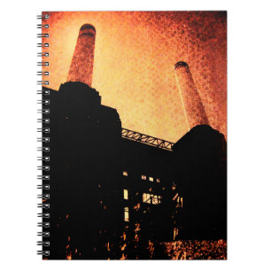 Caderno Espiral Central eléctrica de Battersea