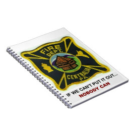 Caderno Espiral Centralia PA, FD 