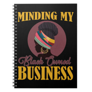 Caderno Espiral CEO African AMERICAN Small Business
