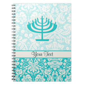 Caderno Espiral Cerceta Menorah
