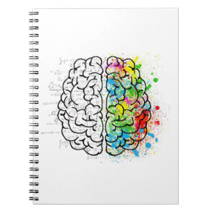 Caderno Espiral Cérebro