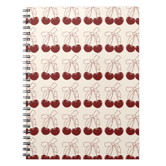 Caderno Espiral Cerejas (Frente)