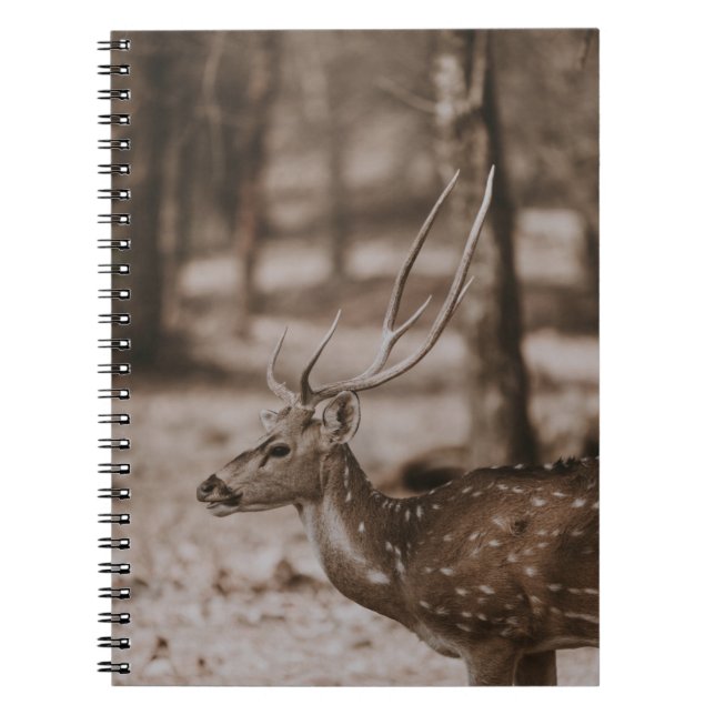 CADERNO ESPIRAL CERVEJA COM ANTLERS (Frente)