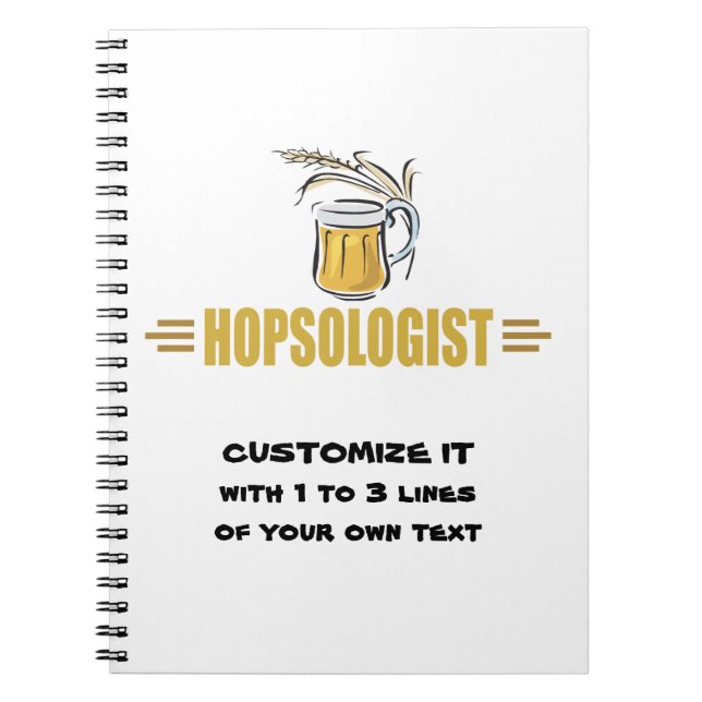 Caderno Espiral Cerveja Engraçada (Frente)