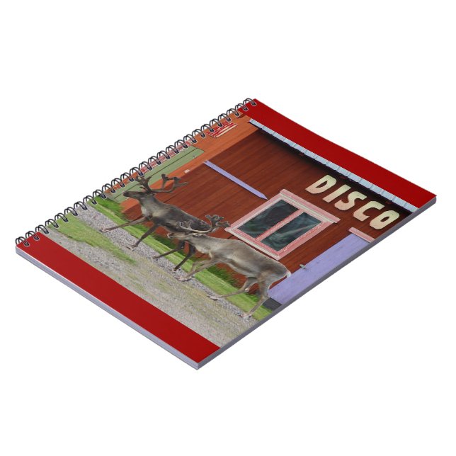 CADERNO ESPIRAL CERVOS DO DISCO (Left Side)