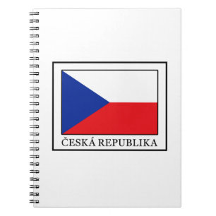 Caderno Espiral Ceska Republika