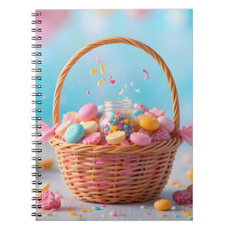 Caderno Espiral Cesta Mágica de Doces