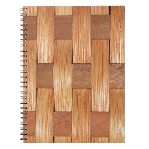 Caderno Espiral Cesta Tecida