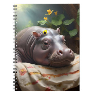 Caderno Espiral **"Cesto dos Sonhos: Um Nap Cozinhoso de Bebê Hipp