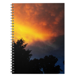 Caderno Espiral Céu impetuoso