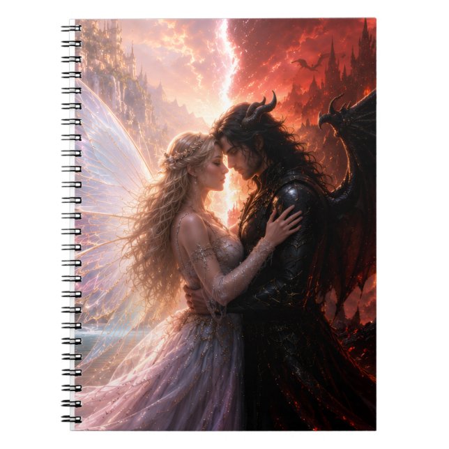 Caderno Espiral céu inferno amor (Frente)