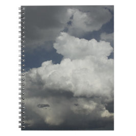 Caderno Espiral Céu nublado