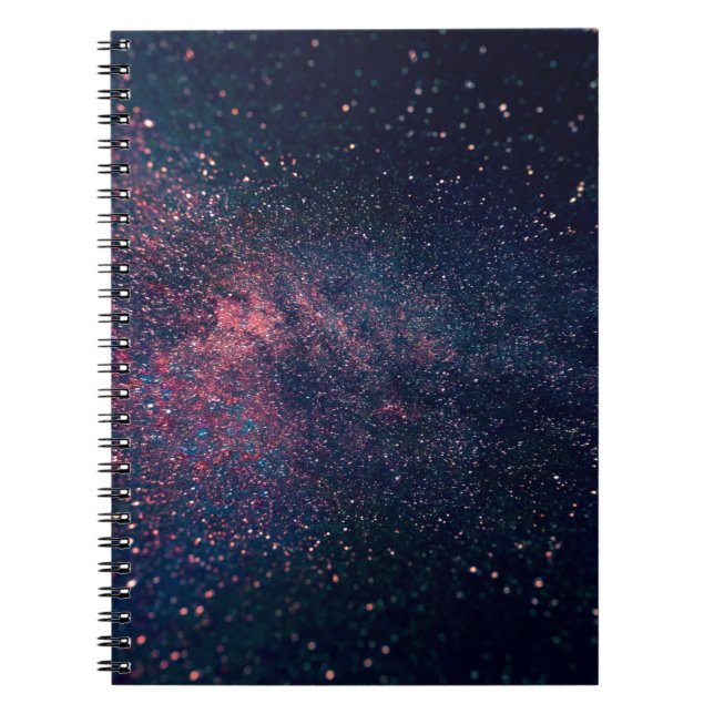 Caderno Espiral Céus azuis cheios de estrelas (Frente)