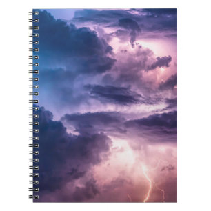 Caderno Espiral Céus Tempestuosos