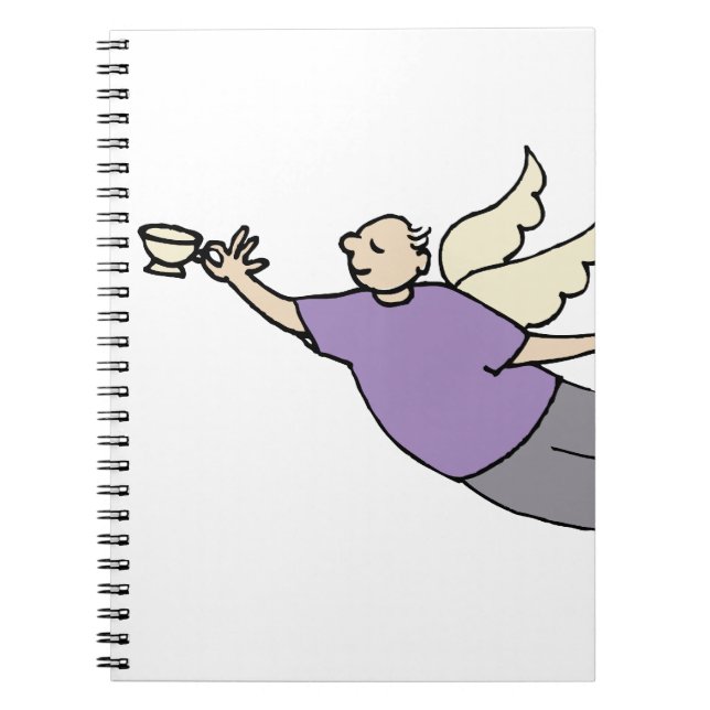 Caderno Espiral Chá Crescente (Frente)