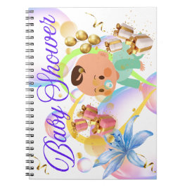 Caderno Espiral Chá de Bebê