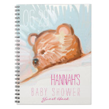 Chá de fraldas de Urso de Teddy Dormindo Livro 2