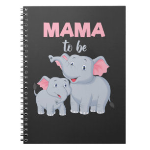 Caderno Espiral Chá de fraldas Elefante Futuro