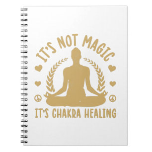 Caderno Espiral Chakra Healing Magic   Ideias De Ioga Esotérica