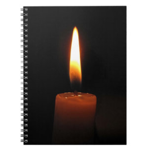 Caderno Espiral Chama de vela