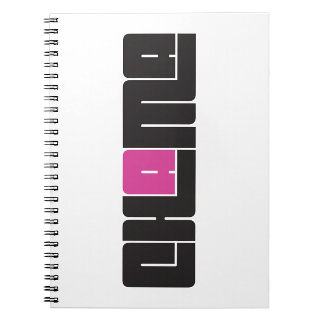 Caderno Espiral Chama Notebook (Frente)