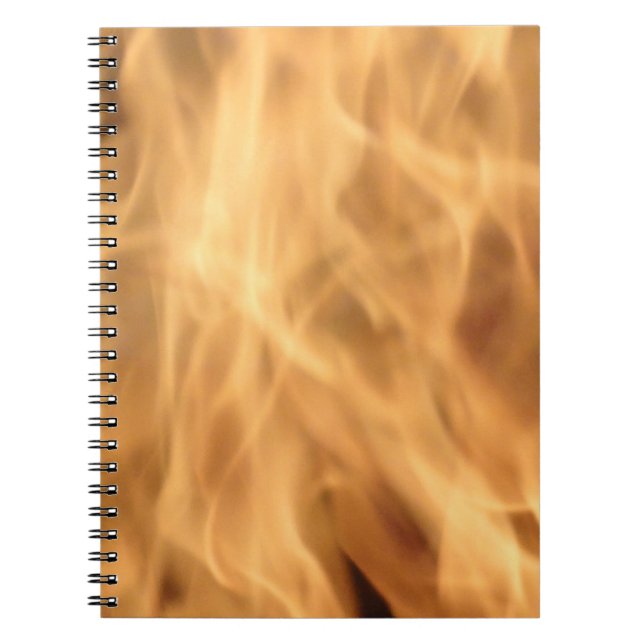 Caderno Espiral Chamas (Frente)