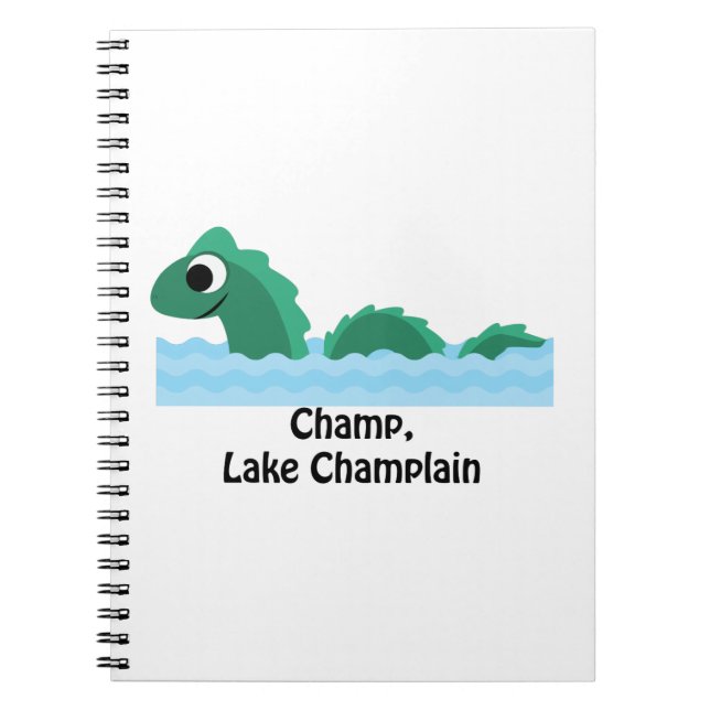 Caderno Espiral Champ, Lago Champlain (Frente)