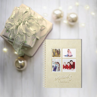 Caderno Espiral Champaing Joyoux Noel Photo Book