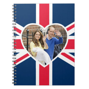 Caderno Espiral Charlotte Elizabeth Diana - Ingleses querem Kate