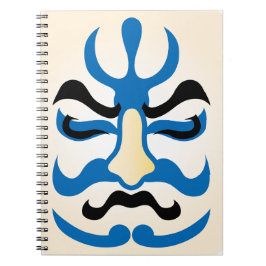 Caderno Espiral Charme japonês ∣ Maquiagem Tradicional do Teatro K