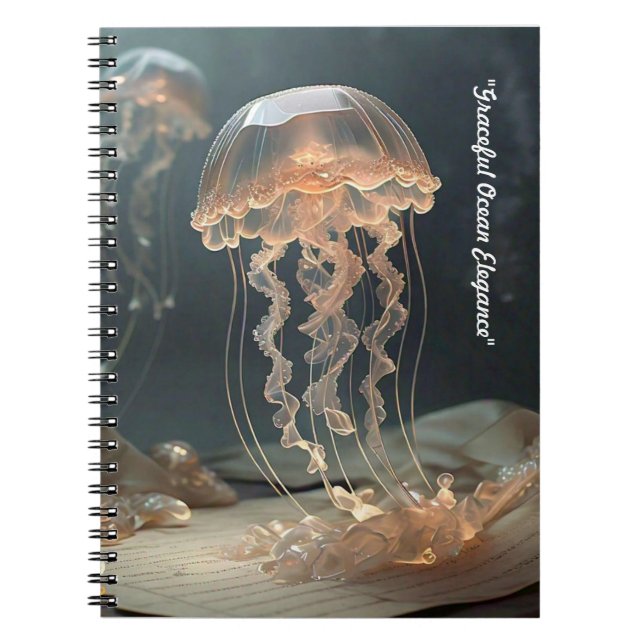 Caderno Espiral "Charme Oceânico Histórico" (Frente)