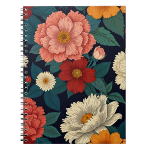 Caderno Espiral Charming Floral
