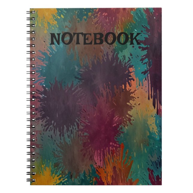 Caderno Espiral Charming Floral (Frente)