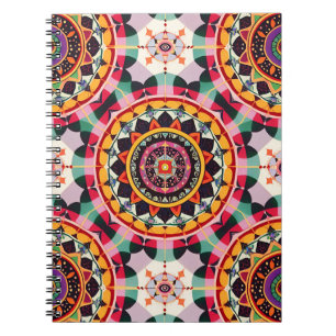 Caderno Espiral Charming Mandala Pattern