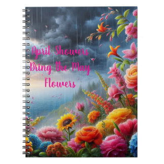 Caderno Espiral Chás de abril