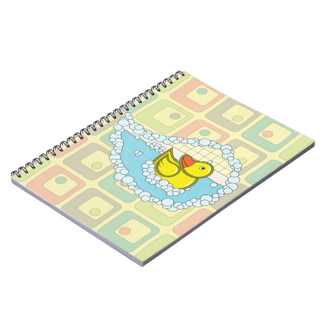 Caderno Espiral Chaucer - Notebook Pato de Borracha (Left Side)