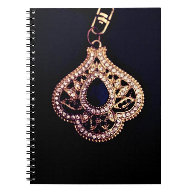 Caderno Espiral Chaveiro decorativo (Frente)