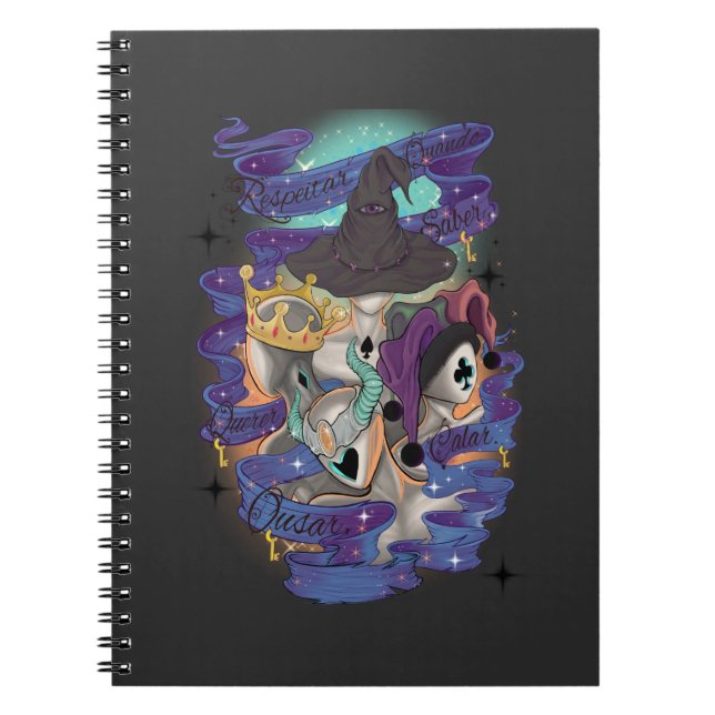 Caderno Espiral Chaves de eliphas Levi (Frente)