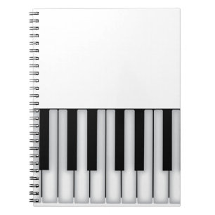 Caderno Espiral Chaves do Piano