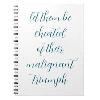 Caderno Espiral Cheat your enemies of victory