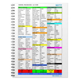 Caderno Espiral Checklist notepad